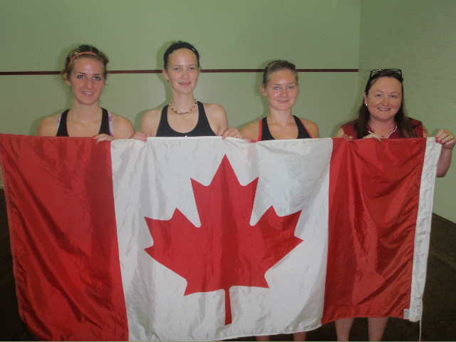 Canadian Squashies at PanAm Games!