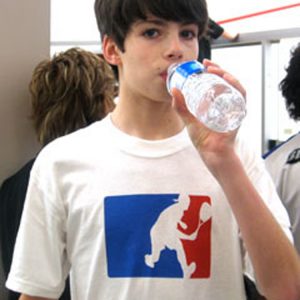 Squash Republic Two Colour Player Logo Tee