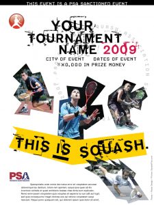 PSA Poster by Squash Republic