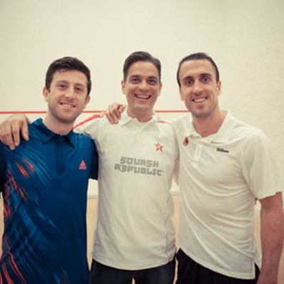 Daryl Selby, Robert Pacey and Peter Barker
