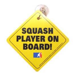 Squash Player On Board