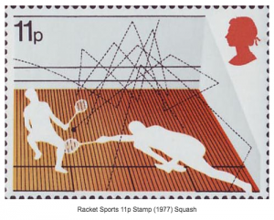Squash Stamp Design by Andrew Restall 1977