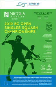 2019 Nicola Wealth BC OPEN Poster