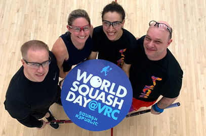 World Squash Day at VRC Recap