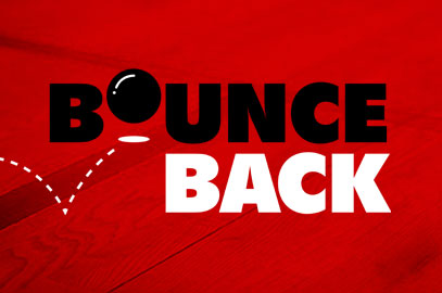 Bounce Back Logo for Squash Canada