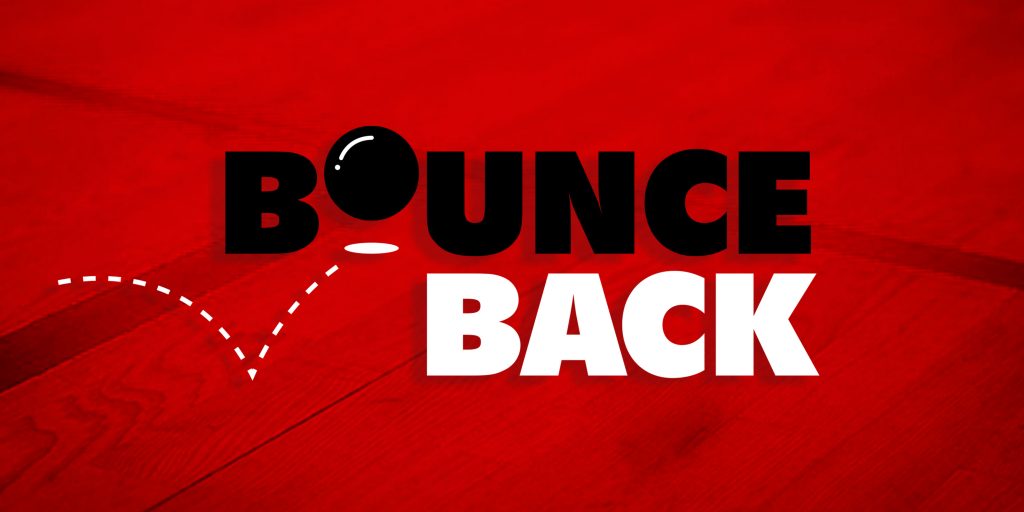 Bounce Back logo designed for Squash Canada