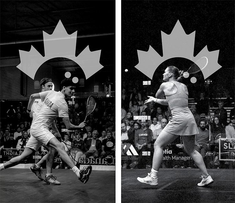 2026 National Squash Championships Social Graphics